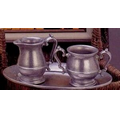 Cambridge Sugar/Creamer/Tray Set - Lustra Series (18-437, 18-438, 14-091)